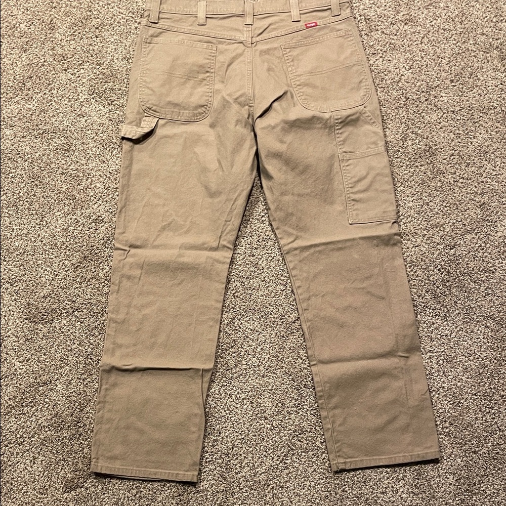 Men's Tan Wrangler Jeans - Picture 3 of 3